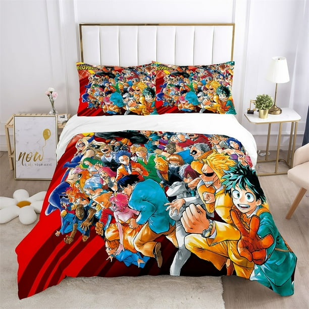 Novelty My Hero Academia Bedding Bed Set Twin Full Queen King Size 1