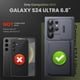 thumbnail image 2 of Funda TONGATE Ultra para Galaxy S24, 6,8 pulgadas, con función atril, RFID, 2 of 9