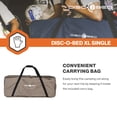 thumbnail image 5 of Disc-O-Bed Single Cot, Portable Sleep Solution for Tents & Cabins, Tan, XL, 5 of 10