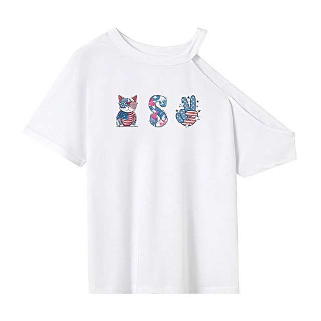 Camiseta para Mujer Verano Suave Camiseta Básica para Vacaciones Calle Viajes Oficina Mujer SG