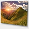thumbnail image 2 of Sunrise Over Green Mountains, 2 of 3