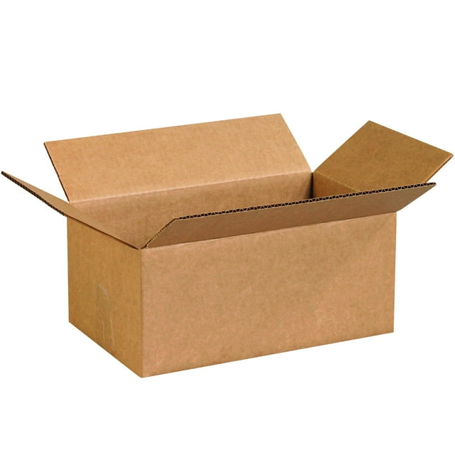 Boxes Fast 12 X 7 X 5 Cajas De Cartón Corrugado Pequeñas 12"""L X 7""W X 5""H Paquete De 25 | Caja De Almacenamiento Móvil De Embalaje De Envío Para Cajas A Granel Al Por Mayor Fuertes Para El Hogar O