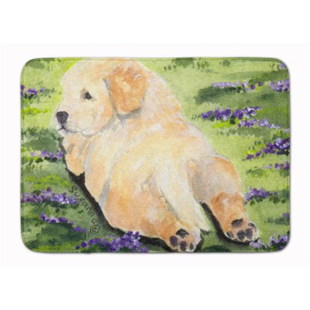 Carolines Treasures SS8833RUG Golden Retriever Tapis en Mousse à Mémoire de Forme Lavable en Machine