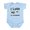 Sky Blue, variant on CafePress - Beeing At Mommom's Infant Bodysuit - Baby Light Bodysuit, Size Newborn - 24 Months