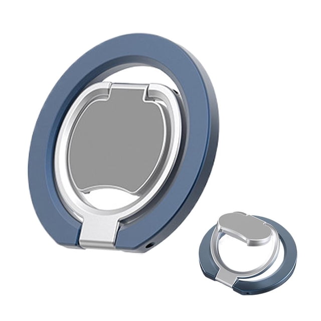 Magnetic Phone Ring Holder for MagSafe, Rotation Cell Phone Grip Stand, Strong Magnet Two-Sided Finger Ring Holder for iPhone Accessories