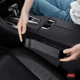 thumbnail image 4 of maskred 1/2/3 Car Catcher Organizer Convenient Storage Solution For Gaps Waterproof Organizers brown 1 Pc, 4 of 6