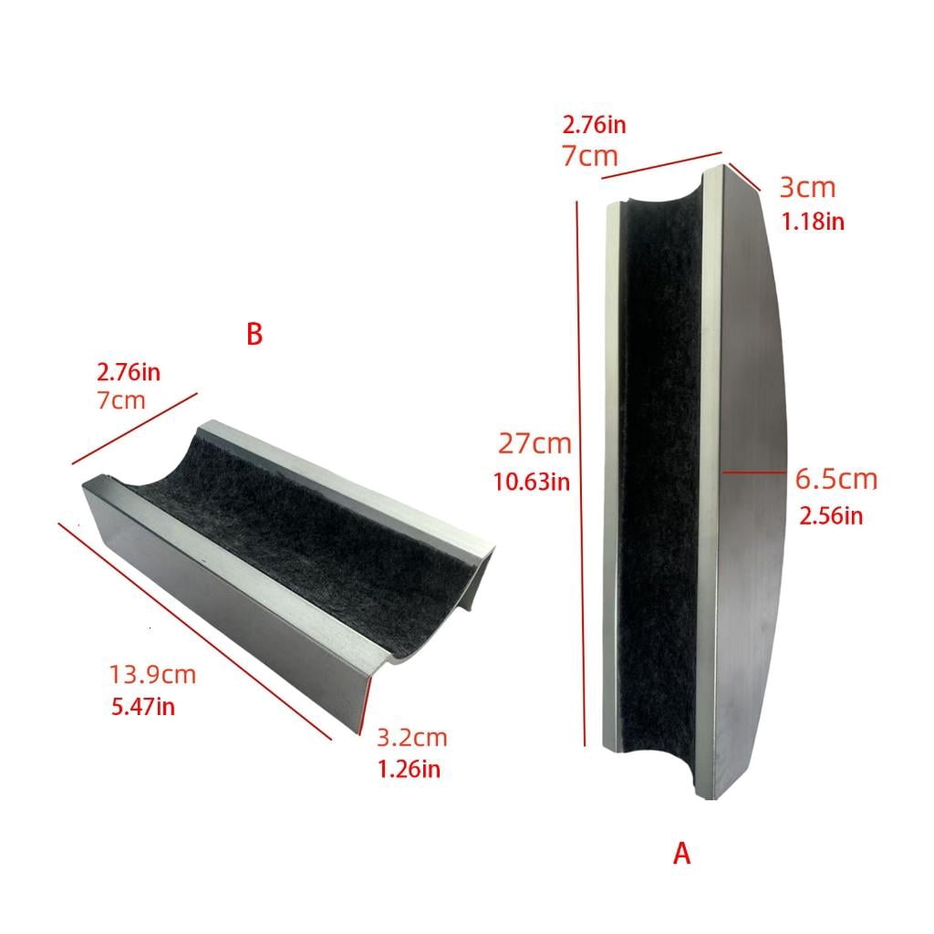 Yihuala Aluminum Guitar Neck Cradles Pillow Electric Acoustics Guitar Neck Rest for String Changings, Repair,