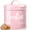 Pink, variant on Farmhouse Cookie Jar for Kitchen Counter, 1 Gallon Vintage Cookie Jar with Airtight Lid, Large Food Storage Container for Candy, Cookies, Dessert, Black Kitchen Decor and Accessories