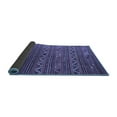 thumbnail image 2 of Ahgly Company Indoor Round Oriental Blue Traditional Area Rugs, 3' Round, 2 of 4