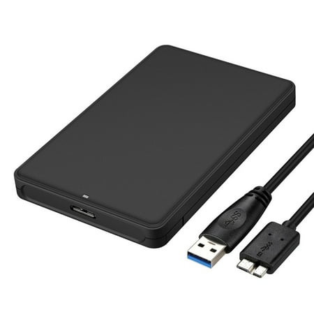 External Hard Drive Case Hard Disk Box USB3.0 Storage Devices High Speed 2.5' SATA SSD Desktop Laptop Support (Best Laptop Hard Drive)