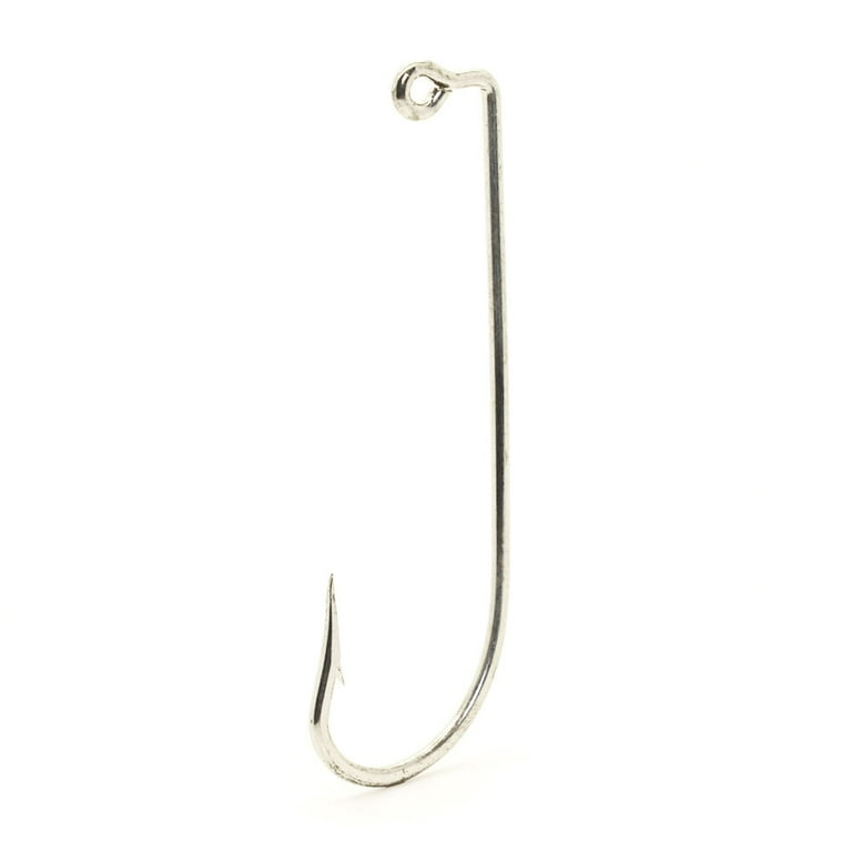 Mustad 91715 O'Shaughnessy 90 Degree Jig Classic Hook, Forged, Eyed -  Duratin - 1000 Per Pack 