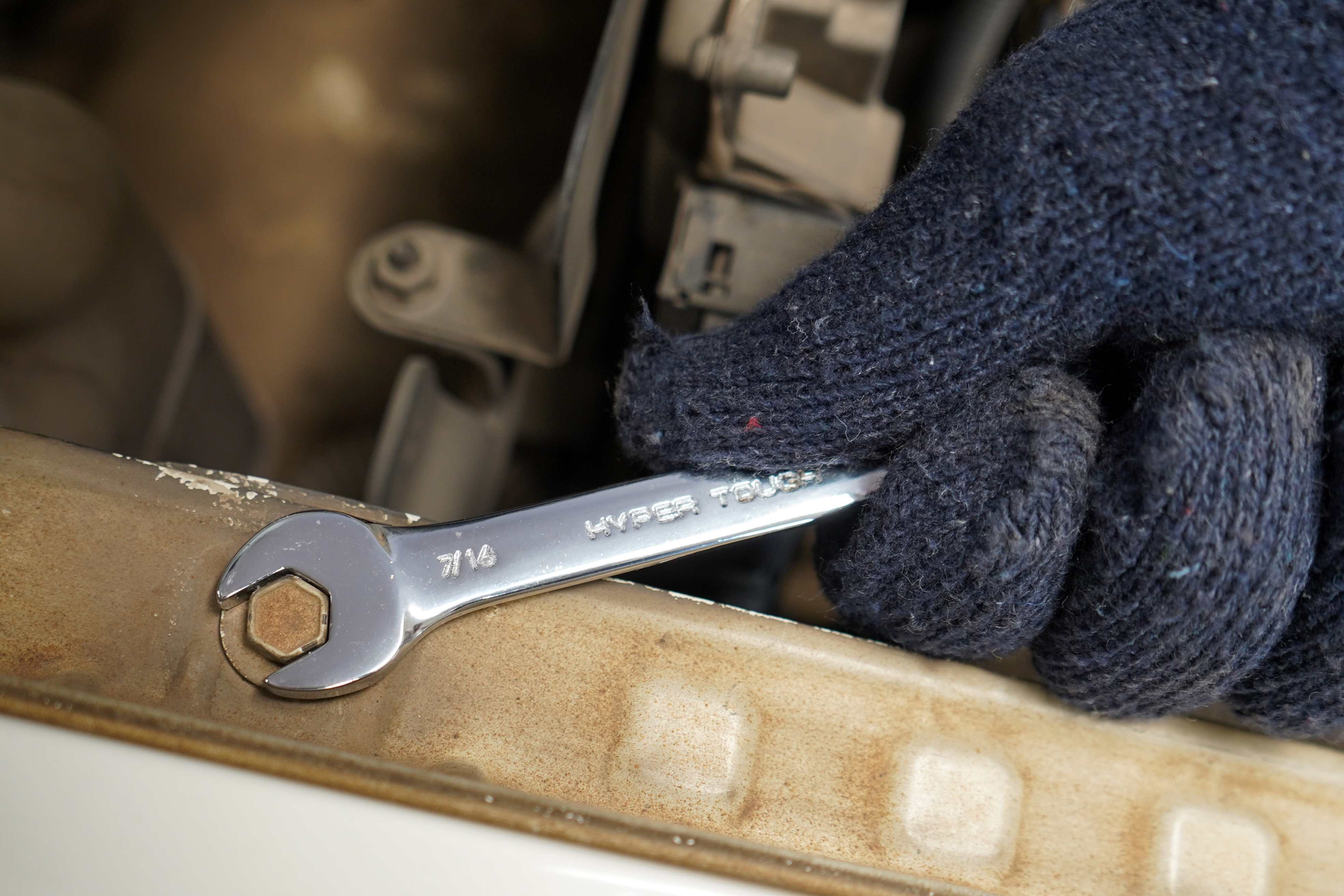 Hyper Tough 12-Piece Stubby Combination Wrench Set photo 8