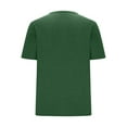 thumbnail image 4 of LIBRCLO Mens Shirts Classic Fit Crew Neck Stretchy Short Sleeve Daily Comfortable,Size L, 4 of 5