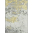 thumbnail image 2 of Addison Rugs Mayfield Premium Machine Washable Transitional Abstract Gold Rectangle Rug, 5' X 7'6" Machine Washable Transitional Abstract Gold Oversized Sherpa Throw Blanket, 2 of 7