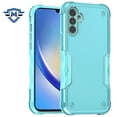 thumbnail image 5 of Designed for Motorola Moto G Power 5G 2024 Back Hybrid Slim Fit Thin Lightweight Hard PC Bumper Frame 2in1 Shockproof Armor Protection Phone Case Cover [Teal Mint], 5 of 11