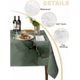 thumbnail image 2 of Sage Green Marble Table Cloth, Modern Abstract Art Ink Painting Waterproof Tablecloth for Rectangle Tables, Reusable Washable Fabric Table Cover for Restaurant Kitchen Dining Tables 60"x84", 2 of 6