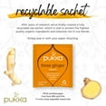 thumbnail image 4 of Pukka Three Ginger Organic Herbal Tea, Turmeric, Caffeine-Free, Tea Bags 20 Count Box, 4 of 9