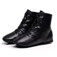 thumbnail image 1 of Zapatos de baile para niños, zapatos de baile de jazz de PU de caña alta, zapatos de baile de jazz para hombres y adultos, zapatos de baile femeninos de suela blanda, 1 of 5
