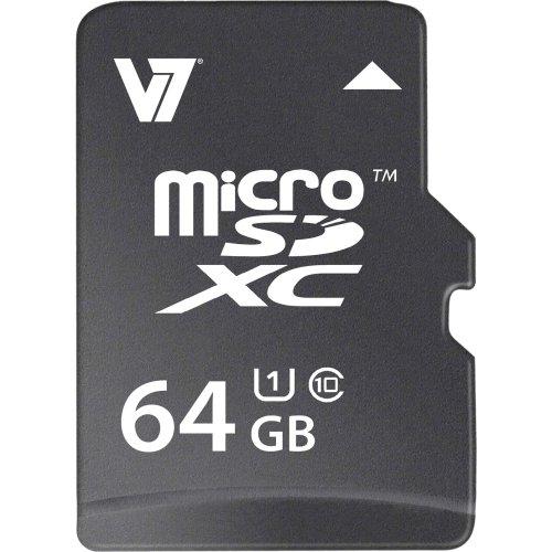 V7 64GB microSDXC UHS1 Memory Card