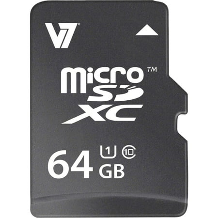 V7 64GB microSDXC UHS-1 Memory Card