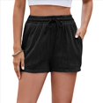 thumbnail image 3 of Shorts Texturizados Activewear Lounge Negros XXL, 3 of 10