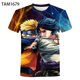 thumbnail image 1 of Naruto Japanese Cartoon Fashion Casual Children Children's Clothing Boy Baby 3D Printed Short Sleeve T-shirt Top Clothing100 Gao Jinjia LED, 1 of 2