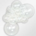 thumbnail image 2 of 24 inch Sempertex Crystal Clear Latex Balloons (10 Pack) - Party Supplies Decorations, 2 of 2