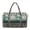 American Tribal Geometric, variant on Pink Rose Skull Print Quilted Travel Duffel Bag Weekender Overnight Bag for Women Men Lightweight Luggage Bags Women Hospital Bag for Labor & Delivery