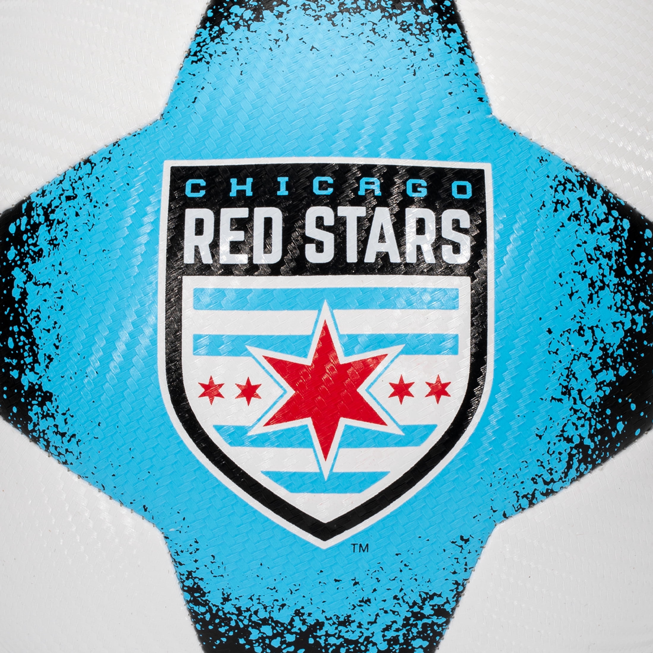 Franklin Sports NWSL Chicago Red Stars Soccer Ball - Official Size 5 Soccer Ball - Regulation Size + Weight Soccer Ball for Kids + Adults - Boys + Girls Soccer Ball - Air Pump Included