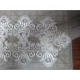thumbnail image 3 of Placemat or Doily in Antique (Winter White) Vintage Lace and Antique Fabric, Size 24 x 15 inches, 3 of 3