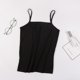 thumbnail image 3 of Camiseta sin mangas negra Sexy para mujer, chaleco deportivo para Fitness, camiseta sin mangas Simple, camisola fina lisa, ropa interior femenina, 3 of 5