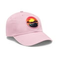 thumbnail image 2 of 80's Retro Car Sunset Dad Hat Strap Back Adjustable Multiple Color Options, 2 of 7