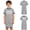 Gray, variant on Special Needs Adaptive Clothing for Boys Anti-strip Autism Sensory Romper Short Sleeve Zip Back Jumpsuit Gray 6