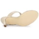 thumbnail image 5 of Sandalias Correa Transparente Tacón Aguja Beige 26cm, 5 of 7