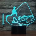 thumbnail image 1 of Ltd Creative 3D Fishing Night Light USB Powered Touch Switch LED Decor Table Desk Optical Illusion 3D Lamp 7 Colors Changing Lights Xmas Brithday Chil, 1 of 4