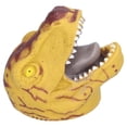 thumbnail image 2 of Guante con cabeza de dinosaurio, marioneta de mano de dinosaurio, juguete de juego de rol de tiranosaurio realista para niños, marioneta de mano con cabeza de tiranosaurio de Halloween, elaborado por expertos, 2 of 8
