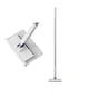 thumbnail image 1 of CaiYueKe Hands-Free Snap Mop for Wet and Dry Cleaning Lightweight Microfiber Floor Mop Reusable Washable Pads Easy Wring Spin Mop for Tile Hardwood Floors, 1 of 9