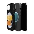 thumbnail image 2 of DistinctInk Tough Case for Apple iPhone 15 PLUS (6.7" Screen), Compatible with MagSafe Charging - Beer Me, 2 of 6