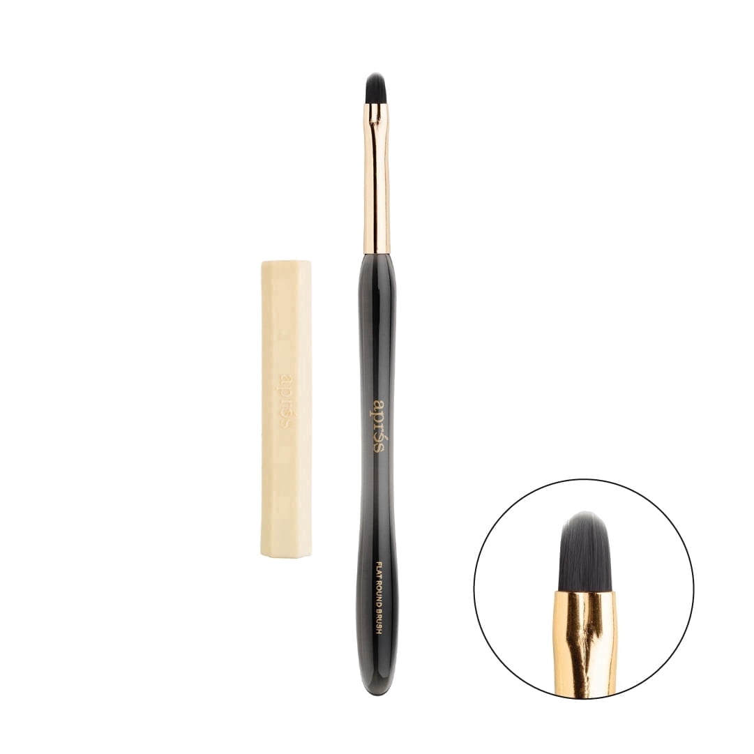 EzFlow- Acrylic Nail Brush Grand Artist OVAL with brush cover