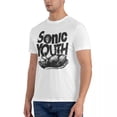 thumbnail image 4 of Camisetas de ciclismo para hombre Sonic Youth Leisure Camiseta de algodón Camiseta de manga corta con cuello redondo Ropa 6XL, 4 of 5