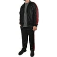 thumbnail image 3 of Victory Sportswear Men's Athletic Tricot Track Jacket & Pants Set, 2-Piece Set, Size XXL, 3 of 5