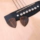thumbnail image 3 of Elegir 2 piezas de púas de guitarra de madera Plectrum para guitarra acústica ukelele madera de nogal negro Tomshoo Elegir, 3 of 4