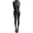 Black, variant on Sheer Bodysuit for Women Full Body See Through Oil Shiny Glossy Jumpsuits Long Sleeve One Piece Zipper Catsuit for Party Dance Clubwear XL Pink