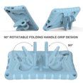 thumbnail image 3 of for Samsung Galaxy Tab A9+ 11.0" 2023 SM-X210 / SM-X215 / SM-X216B Case for Kids with 90° Rotatable Folding Butterfly Stand Shoulder Strap Cover Heavy Duty Protection for Tab A9+ 2023, Lightblue, 3 of 6