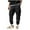 Black, variant on HBGVBA Men's Pants,Trousers for Men,Men's Solid Color Breathable Athleisure Drawstring Multi Pocket Cargo Stretch Slim Cut Comfortable Jogger Pants