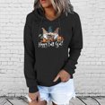 thumbnail image 2 of Hoodies for Women Pullover Cute Women's Fashion Casual Printed Long Sleeve Blouse Hooded Pullover Tops Sweatshirt Camisetas Manga Larga Mujer, 2 of 5