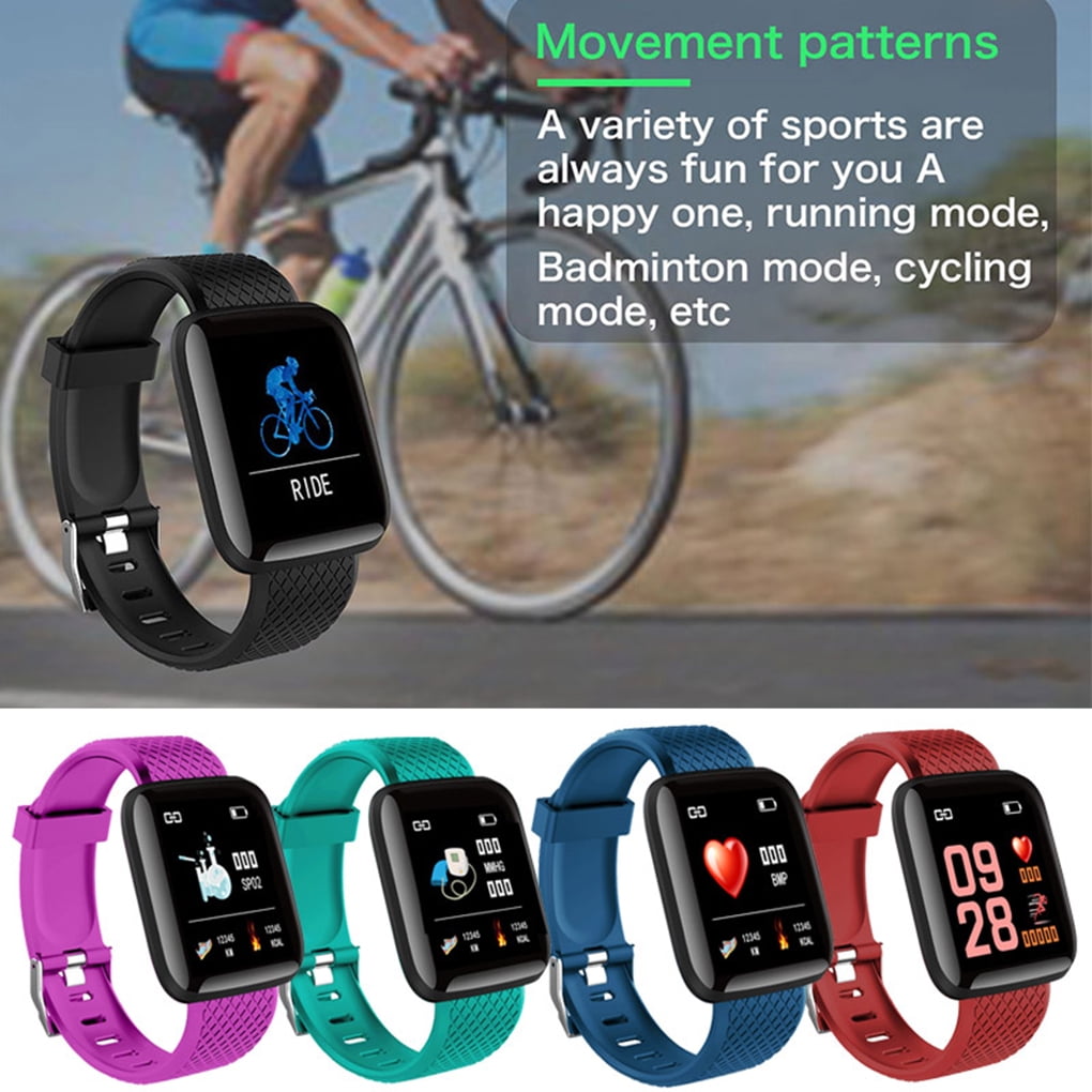 Maoww Smart Watch 116Plus Blood Pressure Heart Rate Smart 116Plus  intelligent sport watch Wristband Sports Watch Waterproof Bracelet |  Walmart Canada