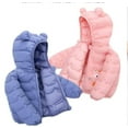 thumbnail image 5 of GEZHEN Anti Children Carter Hooded Jacket Year Baby Thickened Warm Small Cotton Winter Coats Kids Toddler Boys Girls Padded Cute Cartoon Bear Hoods Clothes Outerwear Coat, 5 of 6