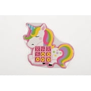 Way To Celebrate Tic Tac Toe Board, Unicorn