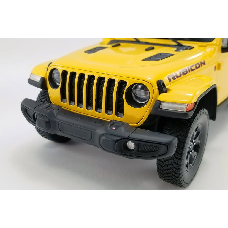 2019 Jeep Wrangler Rubicon, Yellow - GT Spirit US026 - 1/18 scale